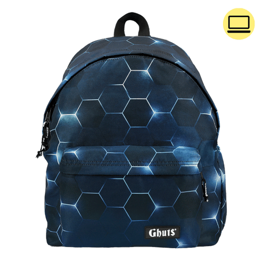 Mochila Ghuts My Ghuts PC NeoGrid 19L | Mochila Escolar para Portátil, Escola, Universidade e Viagem
