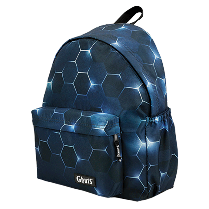 Mochila Ghuts My Ghuts PC NeoGrid 19L | Mochila Escolar para Portátil, Escola, Universidade e Viagem