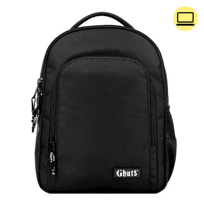 Mochila Ghuts MyTech Basics Black 23L | Mochila para Portátil, Escola, Universidade, Trabalho e Viagem