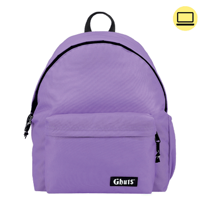 Mochila Ghuts My Ghuts PC Lavender 19L | Mochila Escolar para Portátil, Escola, Universidade e Viagem