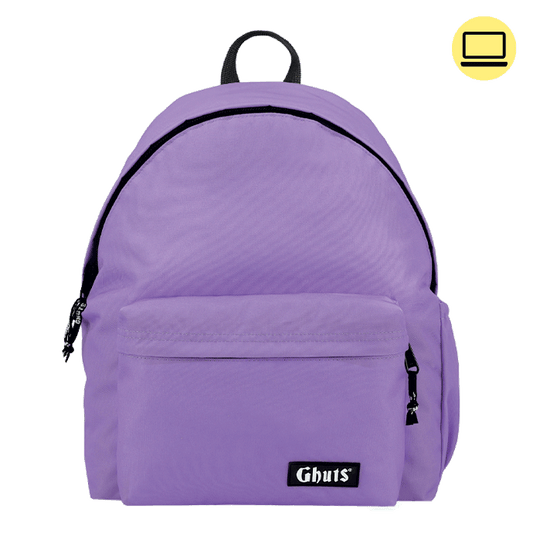 Mochila Ghuts My Ghuts PC Lavender 19L | Mochila Escolar para Portátil, Escola, Universidade e Viagem