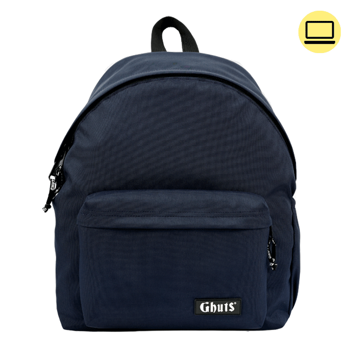 Mochila Ghuts My Ghuts PC Deep Blue 19L | Mochila Escolar para Portátil, Escola, Universidade e Viagem