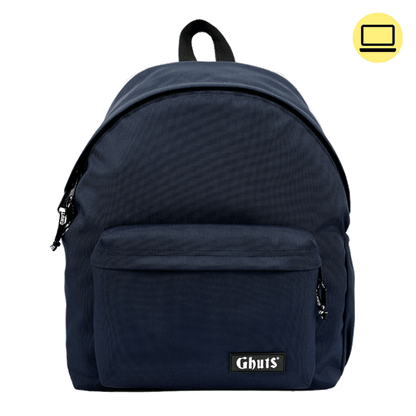 Mochila Ghuts My Ghuts PC Deep Blue 19L | Mochila Escolar para Portátil, Escola, Universidade e Viagem