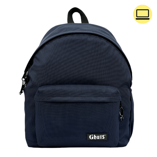 Mochila Ghuts My Ghuts PC Deep Blue 19L | Mochila Escolar para Portátil, Escola, Universidade e Viagem