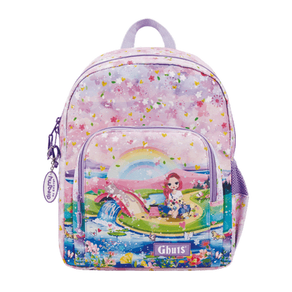 Mochila Escolar Primária Ghuts Prince Garden Girl 16L | Mochila Ergonómica 1.º Ciclo