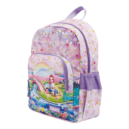 Mochila Escolar Primária Ghuts Prince Garden Girl 16L | Mochila Ergonómica 1.º Ciclo