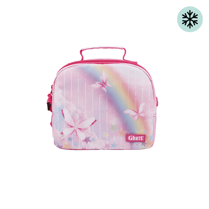 Lancheira Térmica Infantil Ghuts Yummg Pink Rain 5L | Lancheira para Escola
