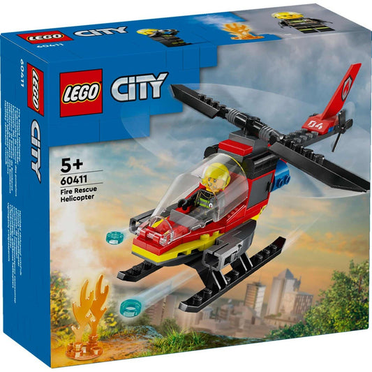 LEGO City Helicóptero de Resgate dos Bombeiros — 60411
