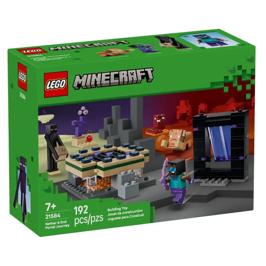 LEGO Minecraft — Jornada em Nether e Portal do End (21584)
