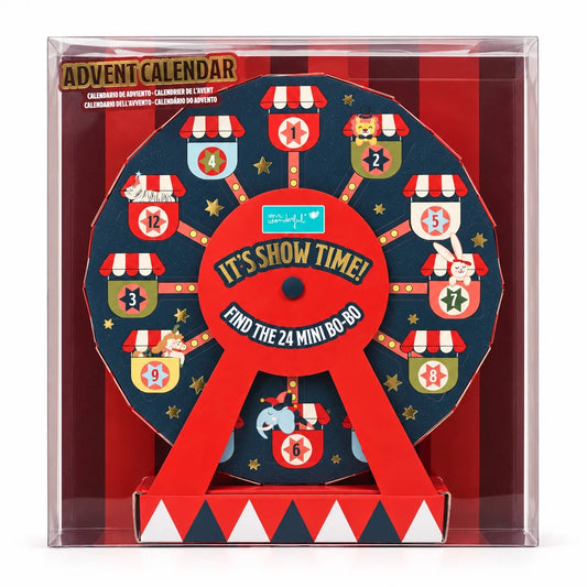 Calendário do Advento 2026 — Bo-Bo Circus — Mr. Wonderful