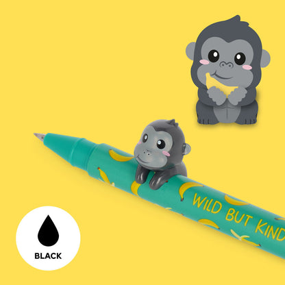 Caneta de gel Legami Lovely Friends Gorilla, fotografia oficial 2