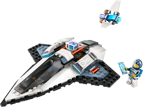 LEGO City Nave Espacial Interestelar 60430 — imagem oficial LEGO do modelo