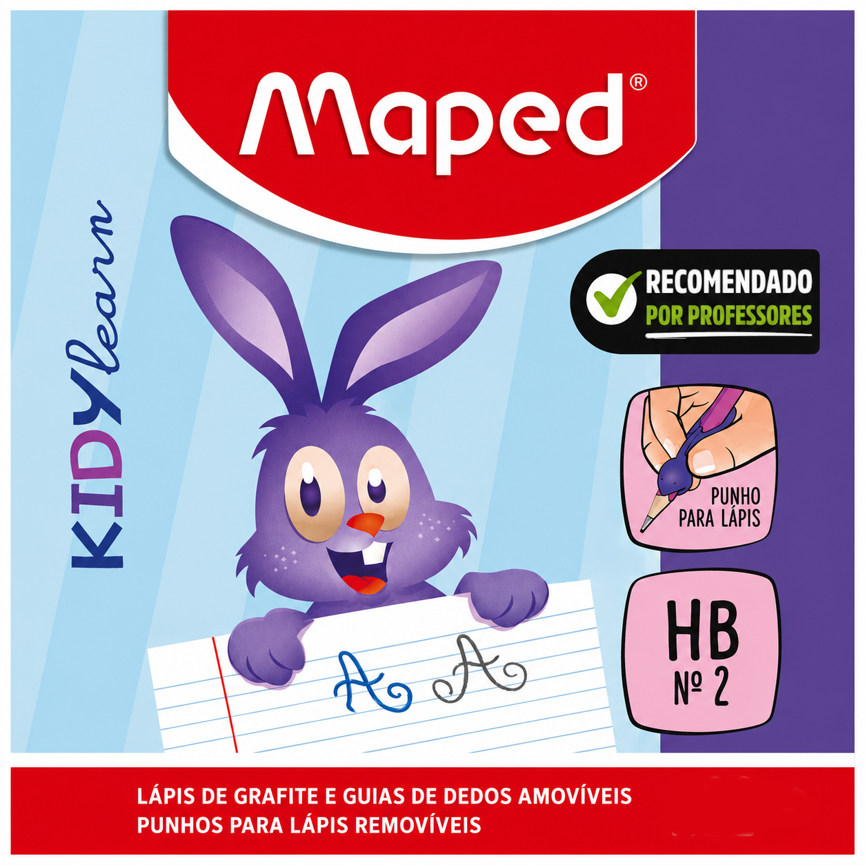 Lápis HB Kidy Learn Concentration com Adaptador | Maped