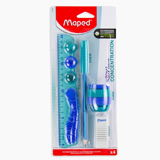 Maped Kit Escolar Kidy Learn Concentration 4 Peças