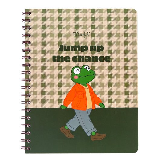Caderno em espiral A5+ Jump Up the Chance da Mr. Wonderful, fotografia 1