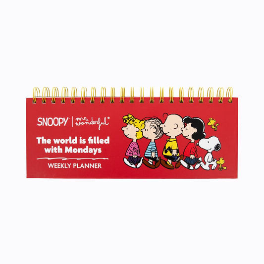 Organizador semanal Snoopy da Mr. Wonderful, fotografia 1