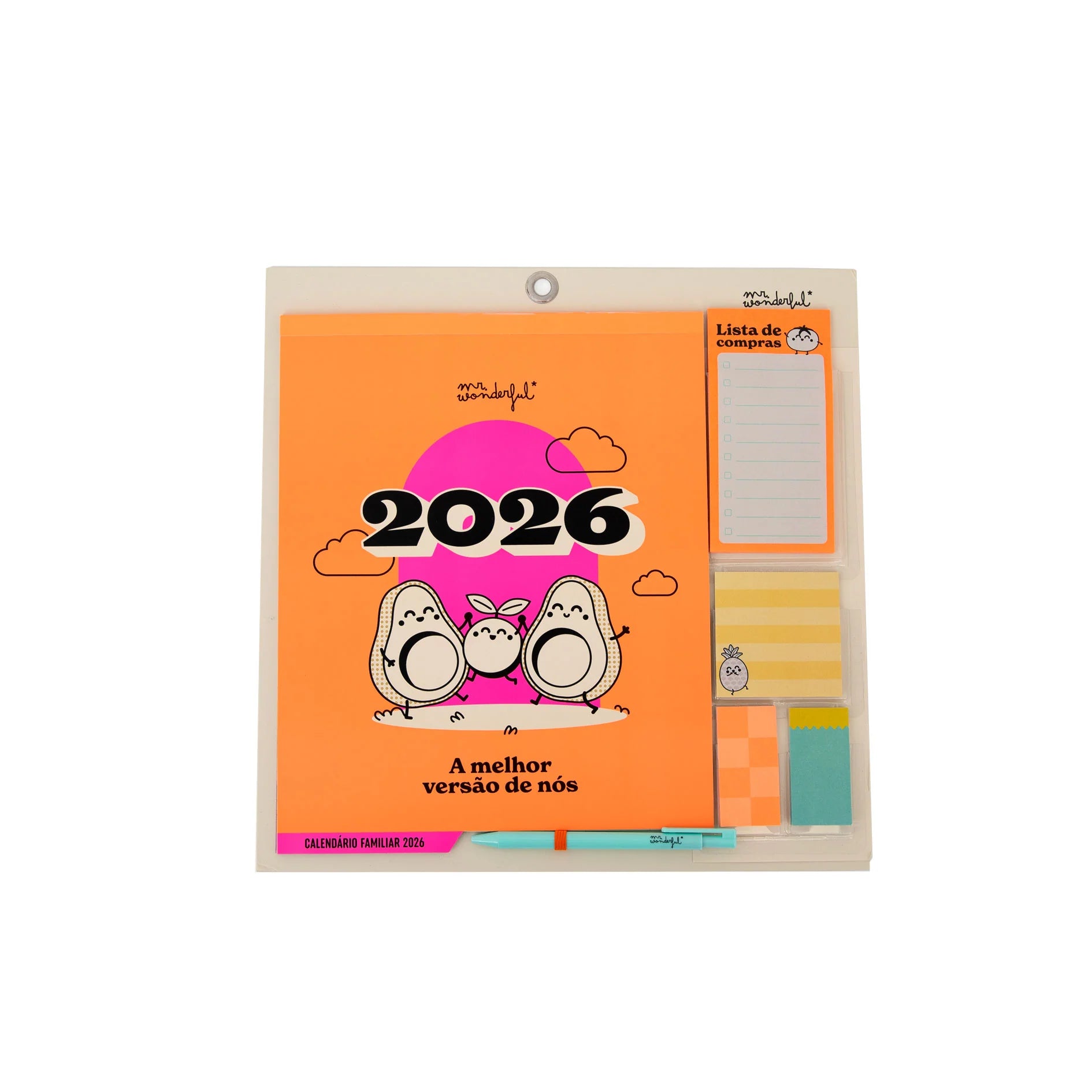 Calendário Magnético de Parede Familiar 2026 - Uma versão melhor de nós