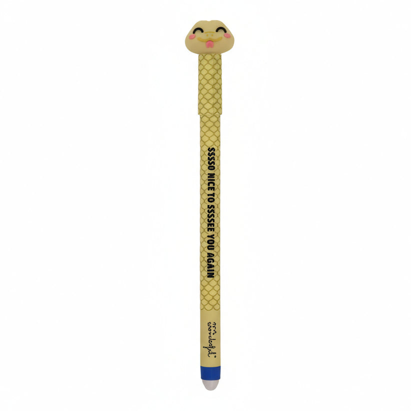 Caneta de apagar Bo-Bo Cobra - Sssso nice to ssssee you again