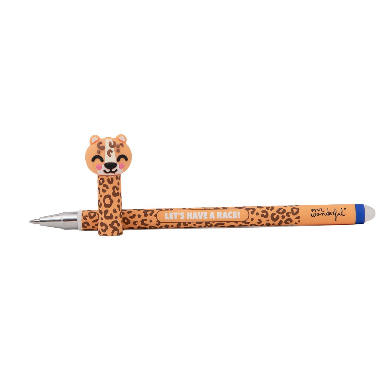 Caneta de apagar Bo-Bo Leopardo - Let’s have a race!
