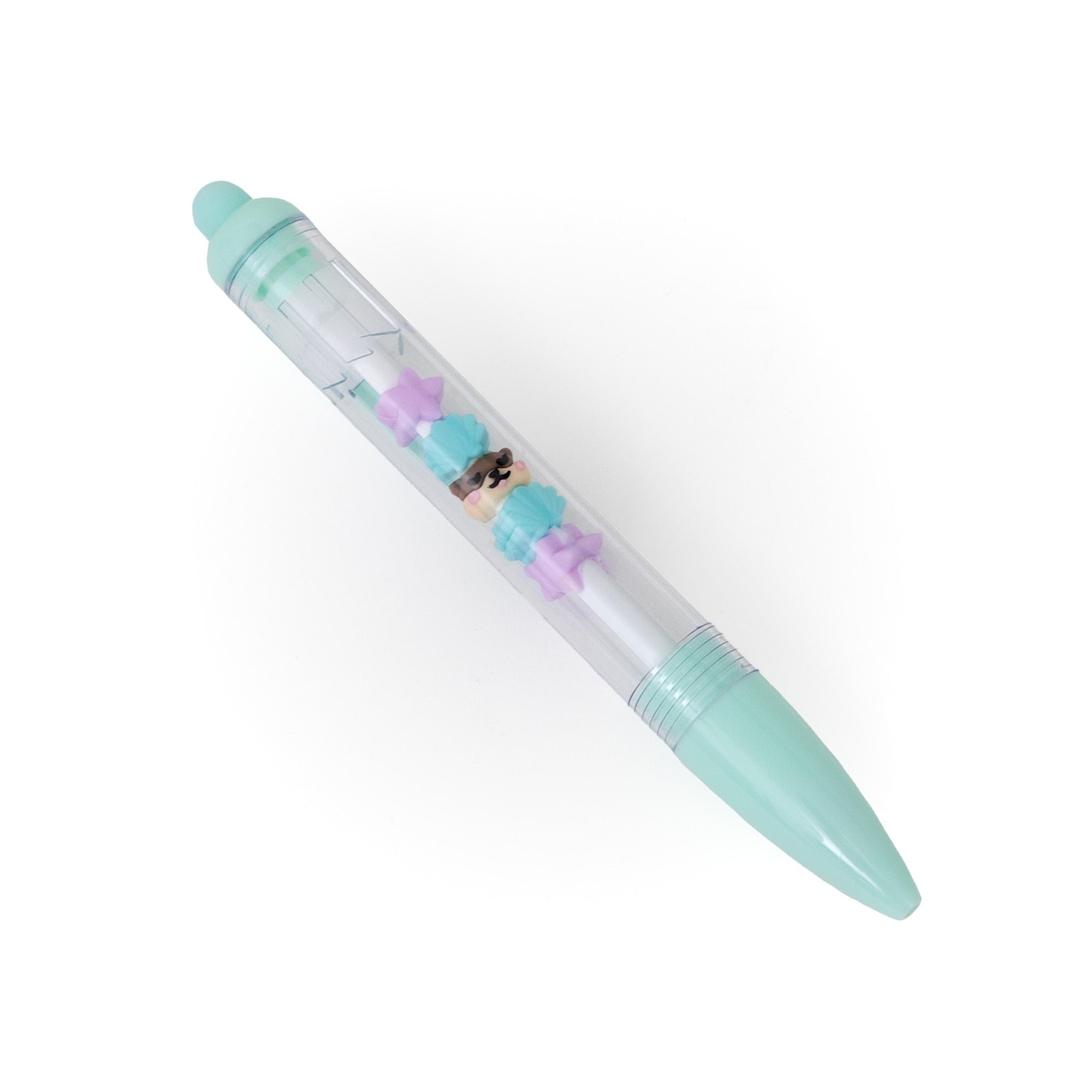 Caneta apagável com decoração interior - Lazy Lontra