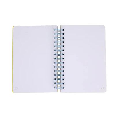 Caderno A5 com squishy Lazy guaxinim - Let's take it easy