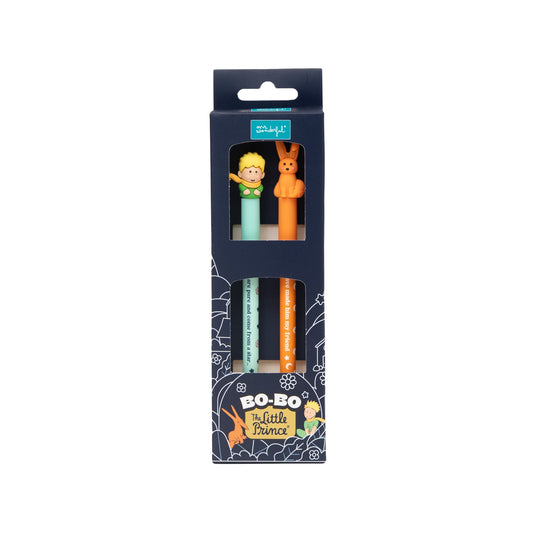 Set de 2 Bolis Borrables Bo-Bo - El Principito y zorrito