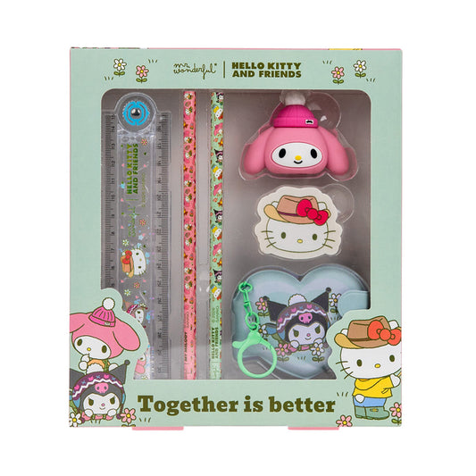 Conjunto de Escrita Hello Kitty – Together is Better — Mr. Wonderful