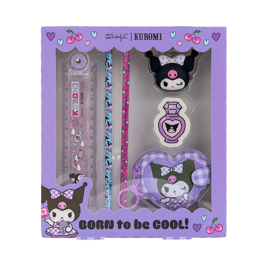 Conjunto de Escrita Kuromi – Born to Be Cool! — Mr. Wonderful
