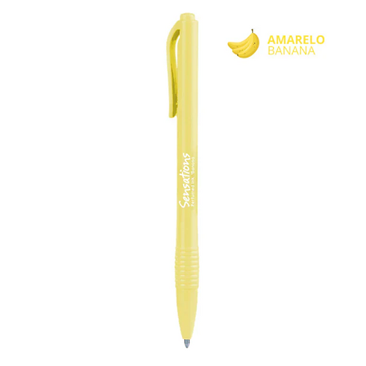 Esferográfica Sensations perfumada Banana Newpen