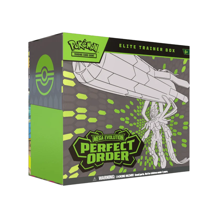 Pokémon Perfect Order Elite Trainer Box – Edição Especial Pokémon TCG