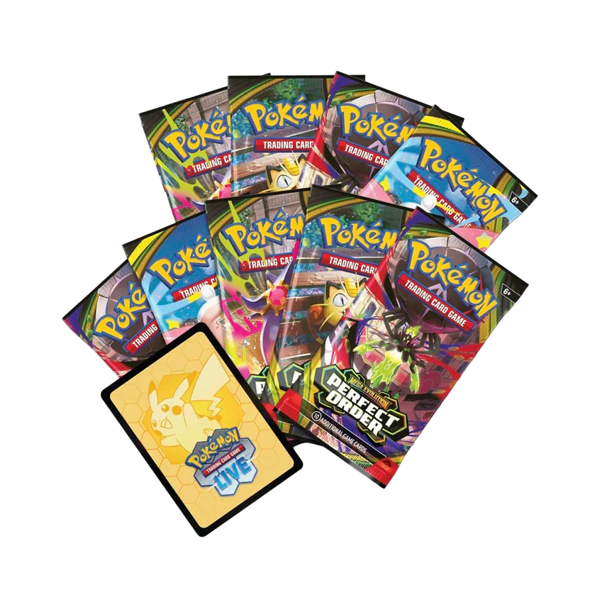 Pokémon Perfect Order Elite Trainer Box – Edição Especial Pokémon TCG