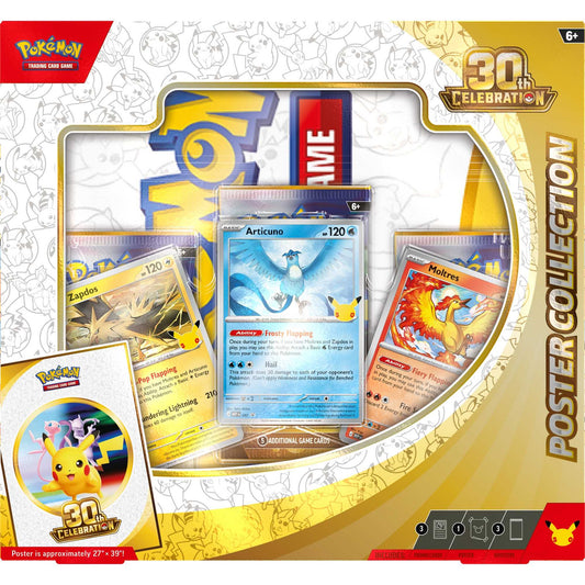 Pokémon TCG 30th Celebration Poster Collection – EN — fotografia oficial 1