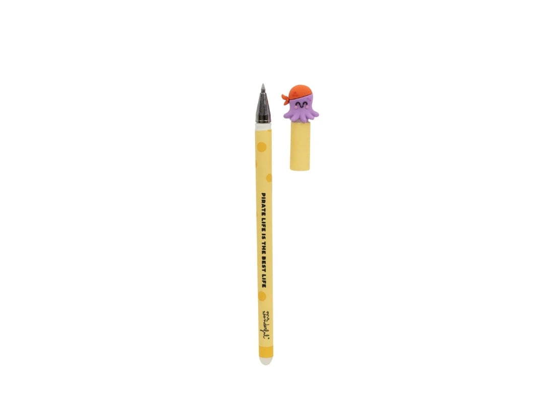 Caneta que Apaga Mr. Wonderful Polvo Pirata - Pirate Life is The Best Life