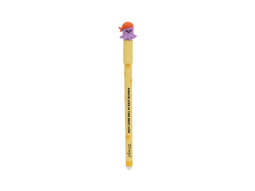 Caneta que Apaga Mr. Wonderful Polvo Pirata - Pirate Life is The Best Life