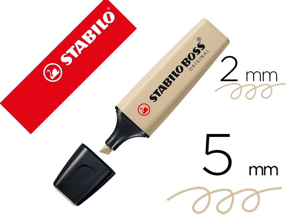 Sublinhador Stabilo Boss Nature Verde Caqui 70/137