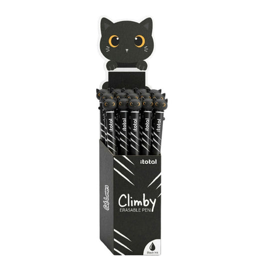 Caneta Apagável iTotal Climby Gato Preto