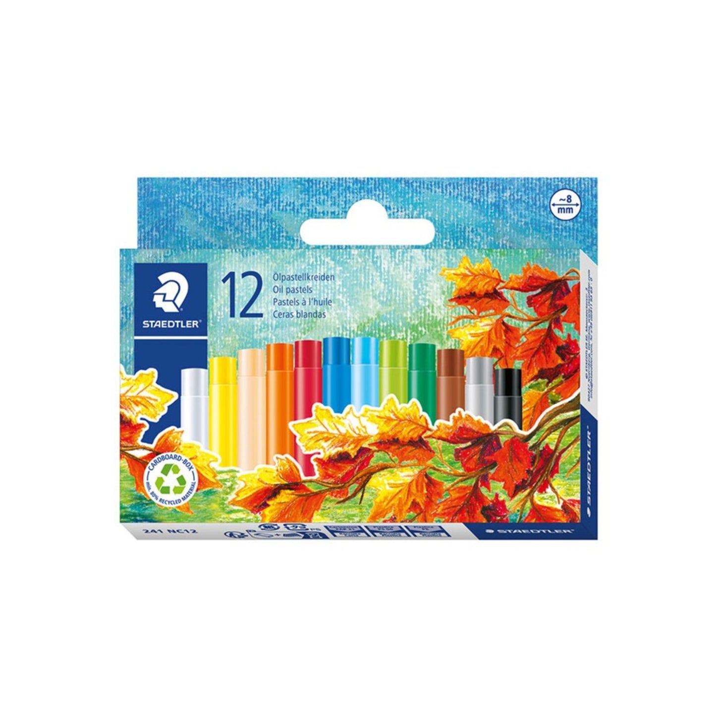 Pastel de Óleo STAEDTLER 12 unidades