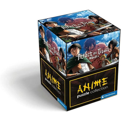 Clementoni - Puzzle Attack on Titans edição especial 500 peças